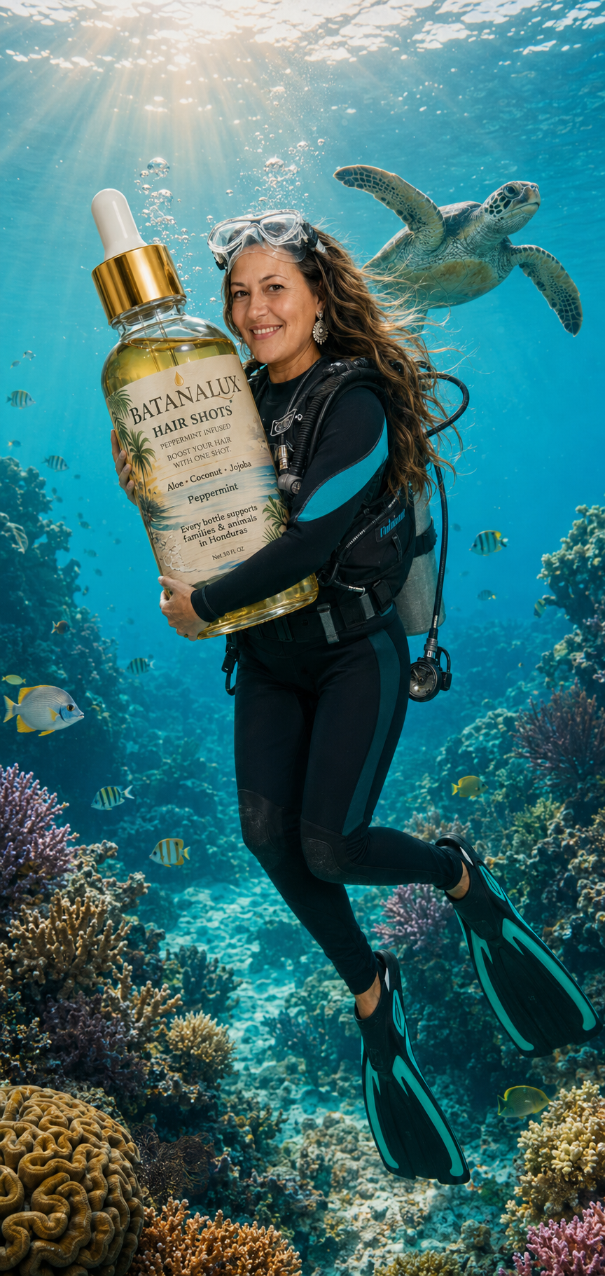 Dive deep. Come up with great hair.