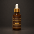 Beard Salve Shot on a warm charcoal background